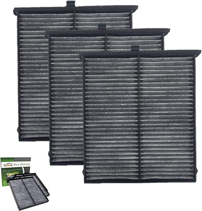 3 Pack FD811 Cabin air filter for Mazda 3,6,CX-5, Replacement for CF11811,KD45-61-J6X