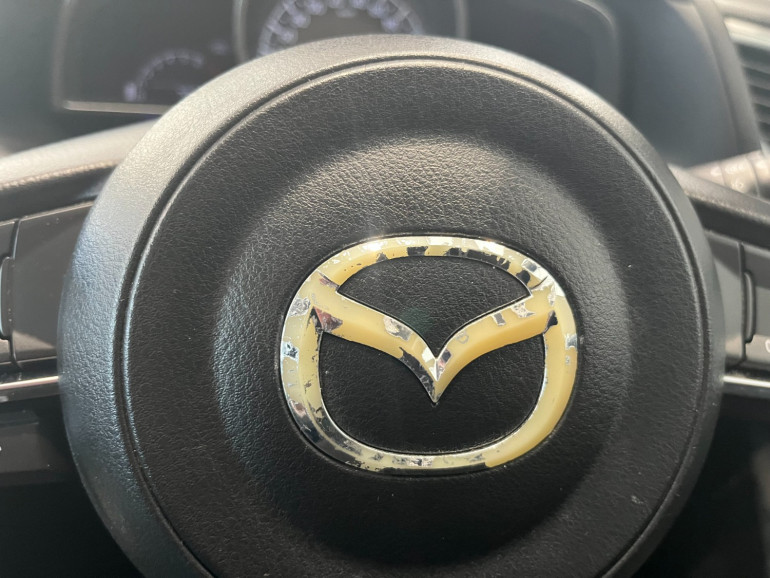 How To Wrap Your Peeling CX5's Peeling Wheel Emblem with Vinyl (D.I.Y.)