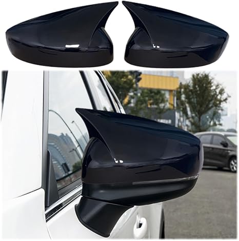 Instantly enhance your Mazda CX-5's look with these sleek black ABS mirror covers. Designed specifically for 2017-2025 models, they add a touch of aggression and sophistication. Crafted from durable ABS plastic, these covers are easy to install and built to last. Give your CX-5 a distinctive edge.